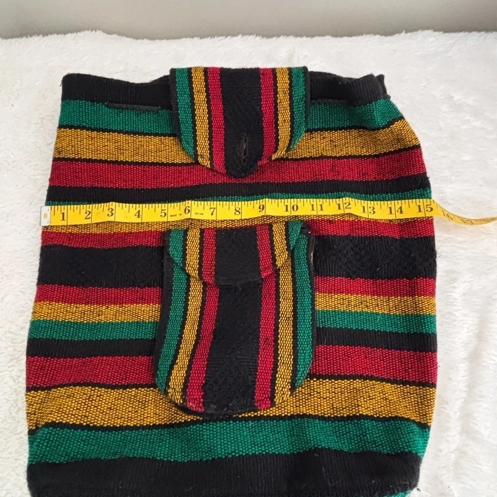 Baja Backpack Hippie Gear Pinzon Mini Beach Rasta Bag Mexican Made Mochila
